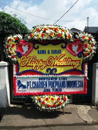 Karangan Bunga Pernikahan  di Tigaraksa
